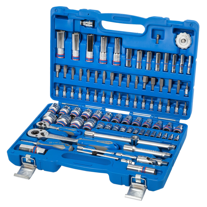 KING TONY Набор инструментов универсальный, 96 предметов 7596MR