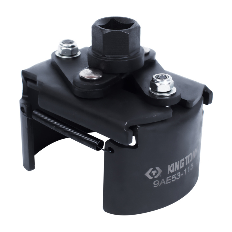 KING TONY  Съемник масляных фильтров 1/2", 80-115 мм, двухзахватный  9AE53-115