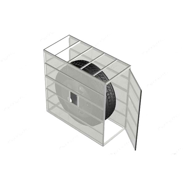 Клеть для безопасной накачки колес  06.304-7035