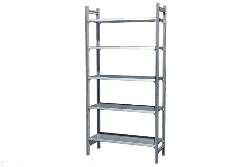 Стеллаж "Classic" 1000х500х2000h нагрузка на полку 100кг. серый FERRUM 05.10.05.20-9007