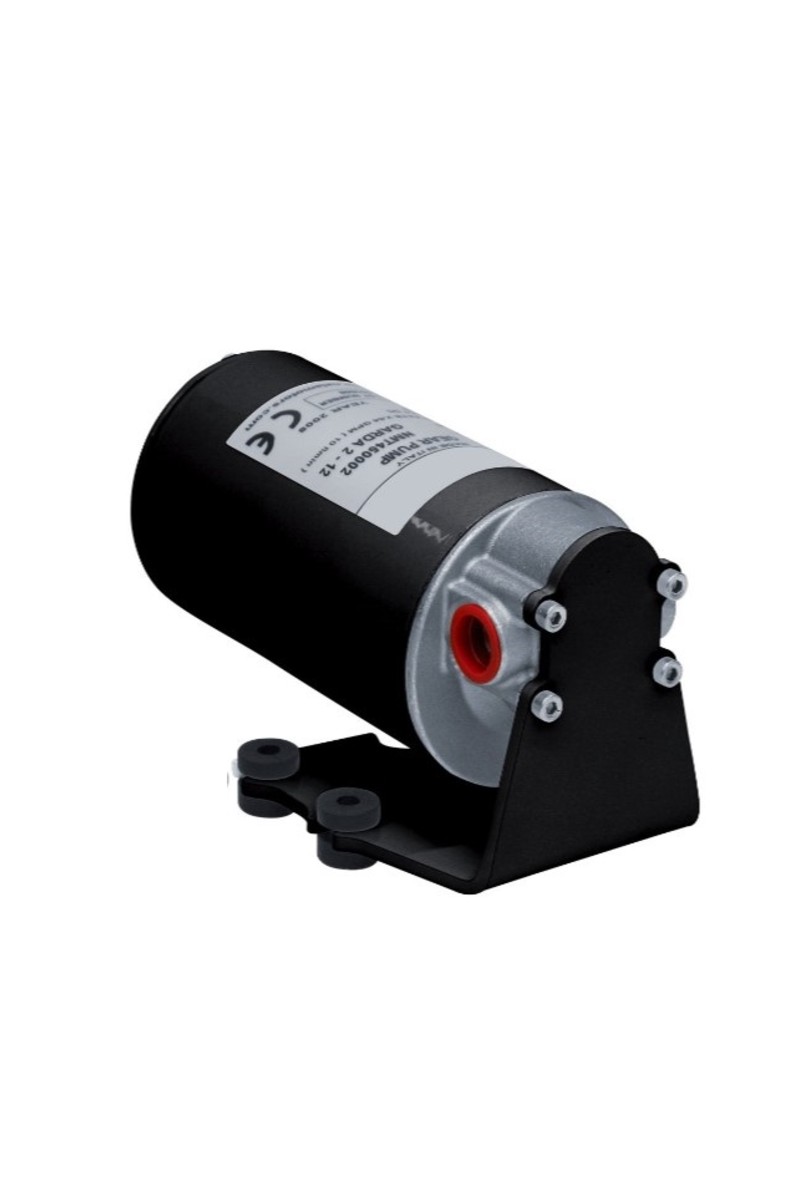 Garda 2 24V - Шестеренный электронасос для масла, ДТ и воды, 10 л/мин (без выкл. и кабеля)