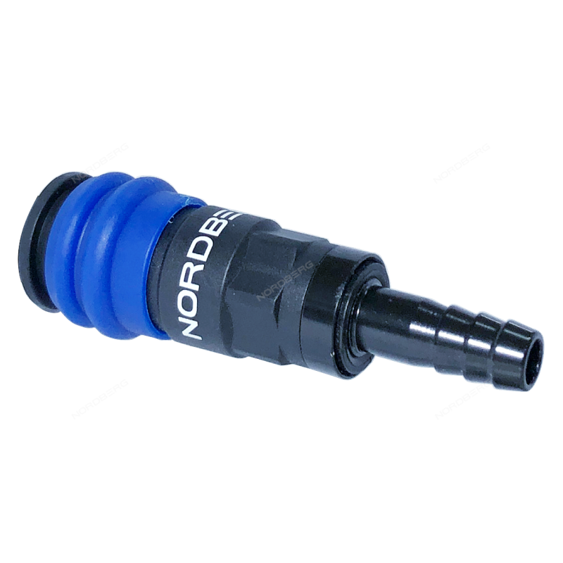 Разъем композитный "мама" быстросъемный - елочка Ø 10 мм NORDBERG NKF10