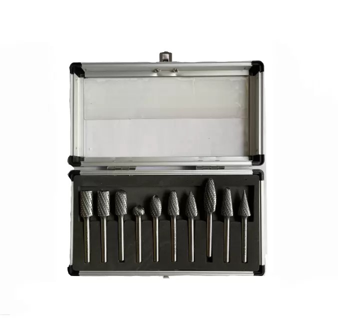 Набор борфрез тв. сплав № 704 (Формы A, B, C, D, E, F, G, H, L, M) 12 мм ТМ ПрофОснастка 170101004