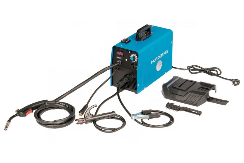 Аппарат сварочный инверторный MIG/TIG/MMA, 220V NORDBERG WMI121
