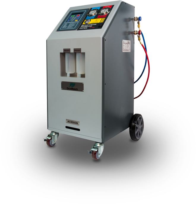 Установка для заправки автокондиционеров, полуавтоматическая, R134  AC3000N GB51001