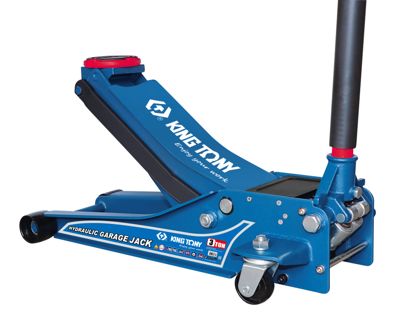 KING TONY Домкрат подкатной 3 т, низкопрофильный 9TYT133-03A-B