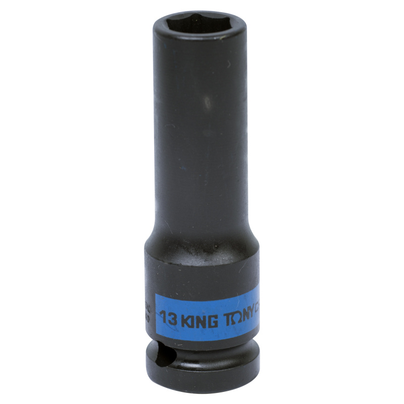 KINGTONY Головка торцевая ударная глубокая 6 гр. 13 мм 1/2"  443513M