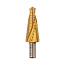 Сверло 3317 ступенч. спиральн., HSS-G M2 TIN по стали (10-20мм, 11 ступеней) хв. 10 мм, ПрофОснастка