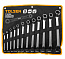 TOLSEN Набор накидных ключей, 6-32 мм, 12 предметов TT15896