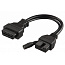 Переходник OBD2-Mitsubishi12  (сканматик 2 PRO)