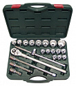 Набор инструмента 22 пр., (3/4", 12-гр., 19-50мм), в пласт. кейсе