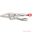 Зажим TORQUE LOCK™ с прямыми длинными губками 150мм (6") 6 Long Nose Locking Pliers - 1pc MILWAUKEE